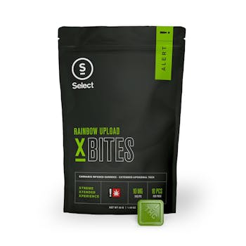 Select Rainbow Upload X-Bites 10-Pk 100mg